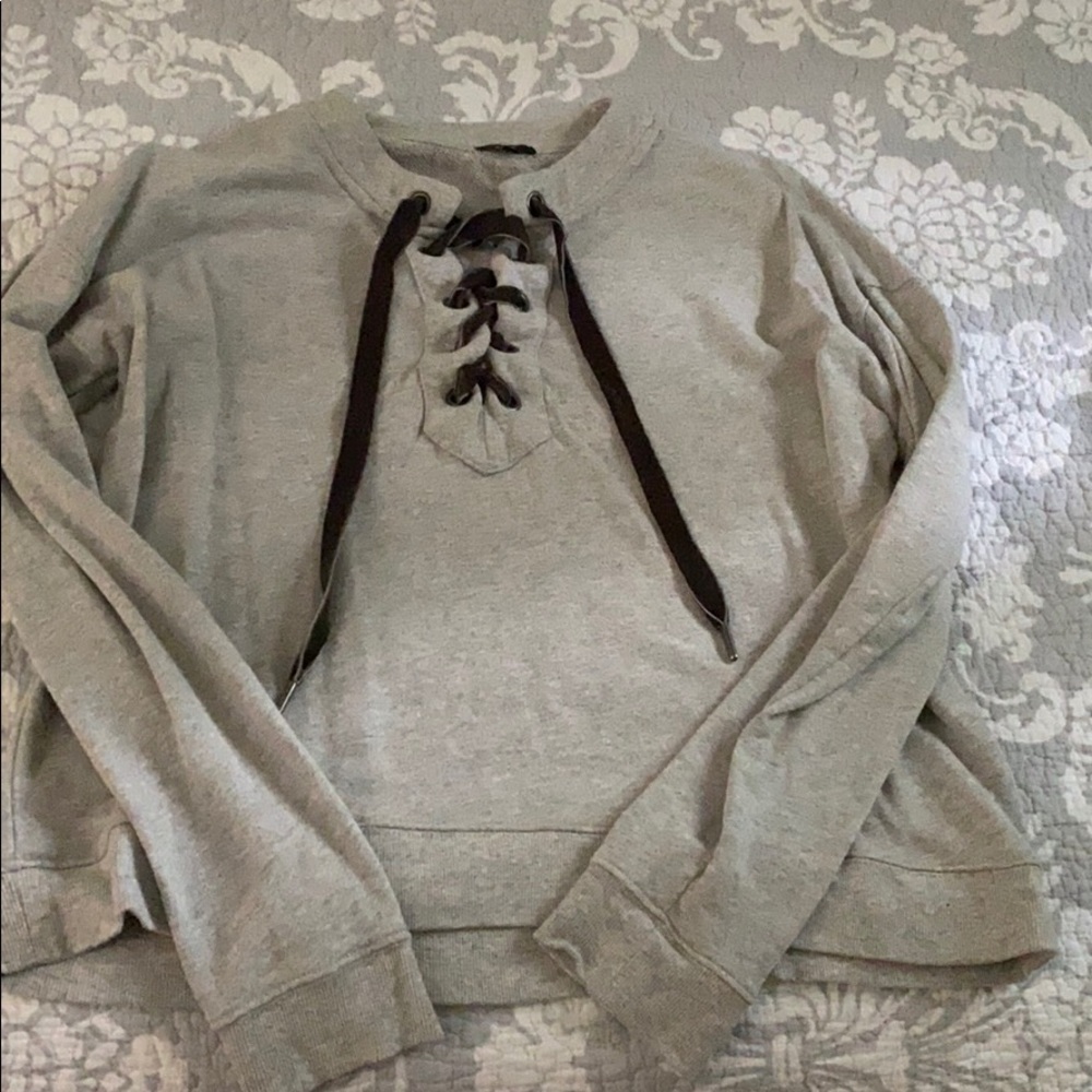 Rails Sweater With Velvet Strings - image 1